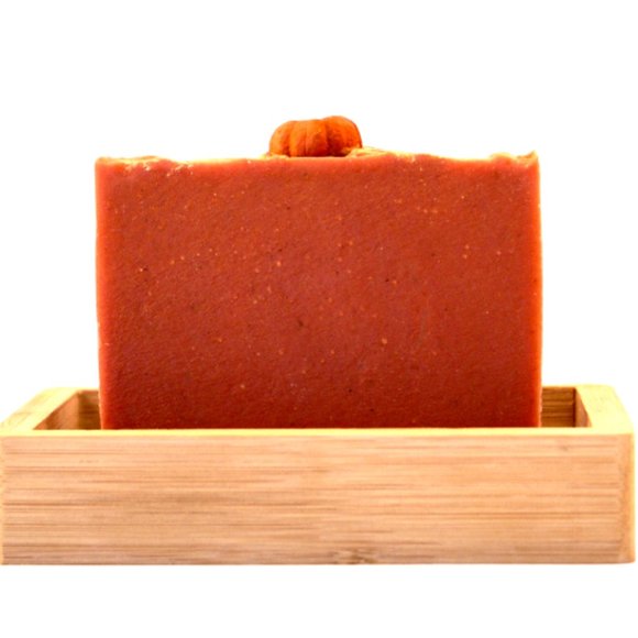 Pumpkin Spice All Natural Handmade Soap - Picture 2 of 3